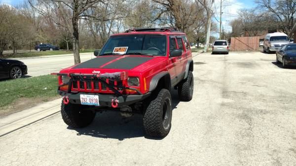 1999 Jeep Cherokee sport lifted for sale in Elgin, IL – photo 3