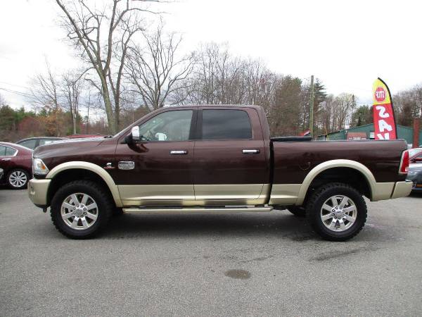 2014 Ram 2500 Diesel 4x4 4WD Dodge Longhorn Loaded! Southern Truck for sale in Brentwood, MA – photo 7
