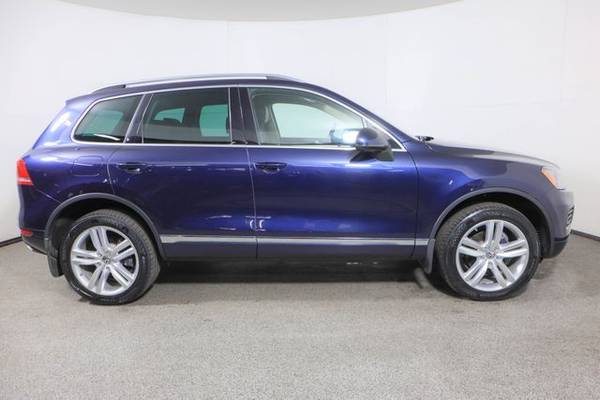2014 Volkswagen Touareg, Night Blue Metallic - - by for sale in Wall, NJ – photo 6