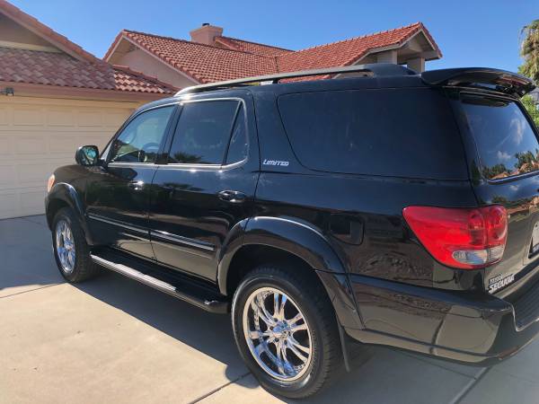 2005 Toyota sequoia Limited 4WD - cars & trucks - by owner - vehicle... for sale in Glendale, AZ – photo 3