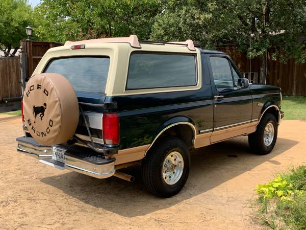 1994 Ford Bronco Eddie Bauer edition 5 8 V8 Leather for sale in irving, TX – photo 6