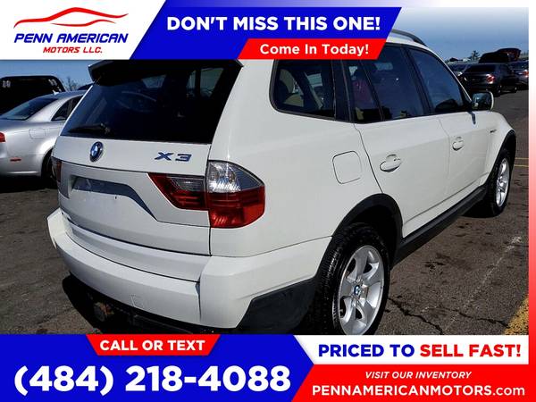 2007 BMW X3 X 3 X-3 3 0si 3 0 si 3 0-si AWDSUV PRICED TO SELL! for sale in Allentown, PA – photo 4