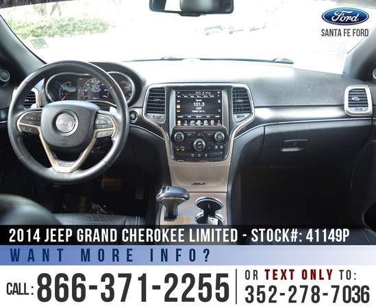 2014 JEEP GRAND CHEROKEE LIMITED Backup Camera - Leather for sale in Alachua, FL – photo 12