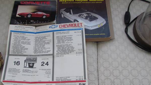 1991 Red Convertible Corvette for sale in Lake Worth, FL – photo 10