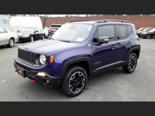 2016 Jeep Renegade Trailhawk 4x4 4dr SUV with - - by for sale in Wakefield, MA – photo 2