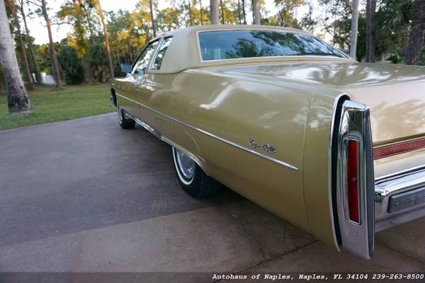 1974 Cadillac Coupe DeVille - 51K Miles, Leather, All Original Survi for sale in Naples, FL – photo 18