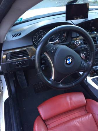 2008 BMW 335XI 3 SERIES COUPE AWD XDRIVE WHITE RED INT CLEAN TITLE... for sale in Allendale, NJ – photo 10
