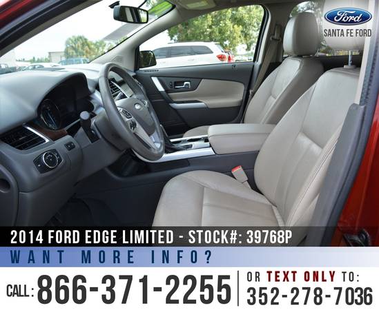 *** 2014 FORD EDGE LIMITED SUV *** Cruise - Leather Seats - SYNC for sale in Alachua, FL – photo 13