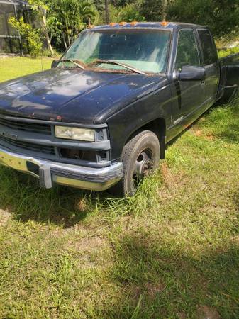 96 Chevrolet Silverado3500 diesel dully - cars & trucks - by owner -... for sale in Lehigh Acres, FL – photo 3