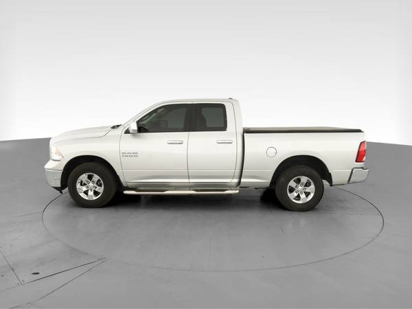 2017 Ram 1500 Quad Cab SLT Pickup 4D 6 1/3 ft pickup Silver -... for sale in Bakersfield, CA – photo 5