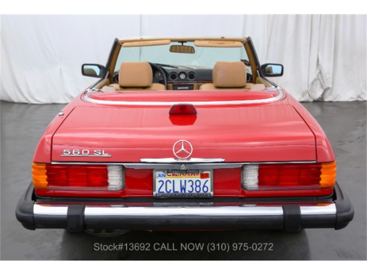1986 Mercedes-Benz 560SL for sale in Beverly Hills, CA – photo 5