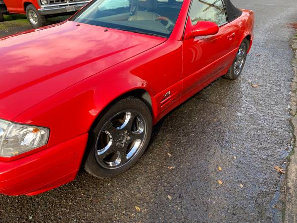 MERCEDES-BENZ SL600 Rare RED - cars & trucks - by owner - vehicle... for sale in Winston, OR – photo 2