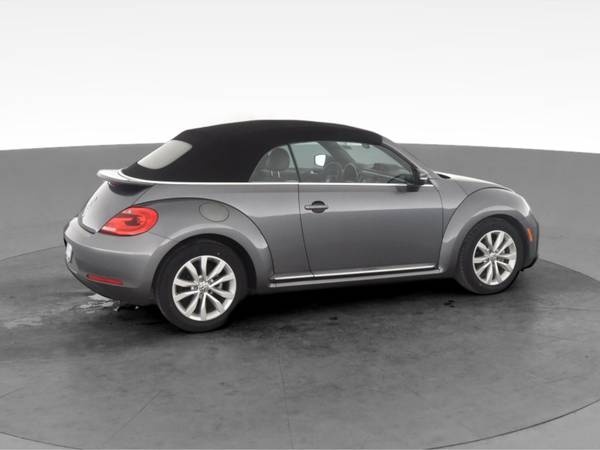 2014 VW Volkswagen Beetle TDI Convertible 2D Convertible Gray - -... for sale in South Bend, IN – photo 12