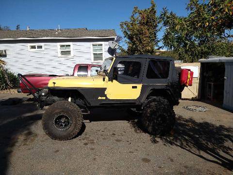 STREET LEGAL YJ JEEP - cars & trucks - by owner - vehicle automotive... for sale in Martinez, CA – photo 4