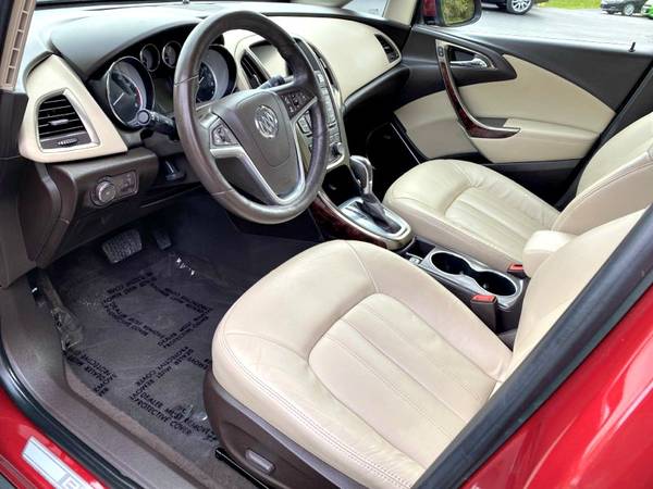 2014 Buick Verano Leather Group sedan Crystal Red Tintcoat - cars &... for sale in Spencerport, NY – photo 8