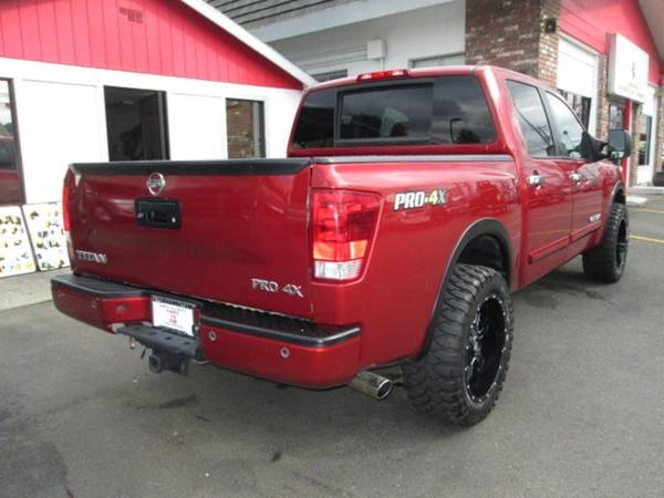 2013 Nissan Titan Crew Cab PRO-4X Pickup 4D 5 1/2 ft Cars and Trucks for sale in Portland, OR – photo 3
