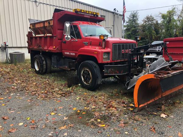 GMC Top Kick Dump Plow *REDUCED* - cars & trucks - by owner -... for sale in Alpine, NY – photo 3