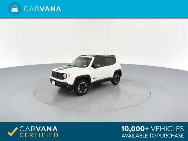 2017 Jeep Renegade Trailhawk Sport Utility 4D suv White - FINANCE for sale in Indianapolis, IN – photo 6