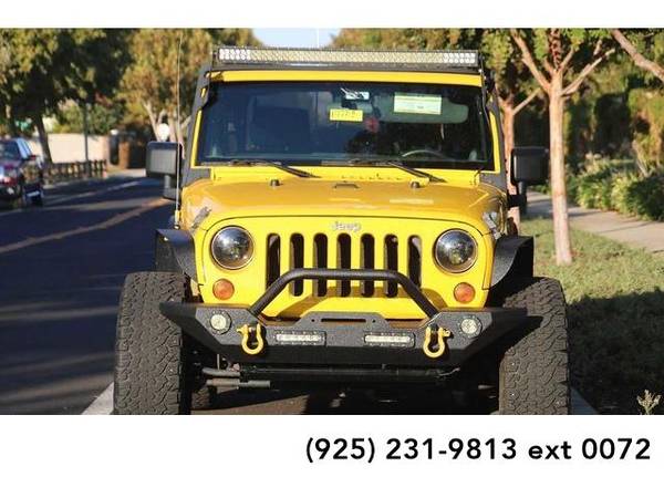 2011 Jeep Wrangler SUV Sport 2D Sport Utility (Yellow) for sale in Brentwood, CA – photo 7