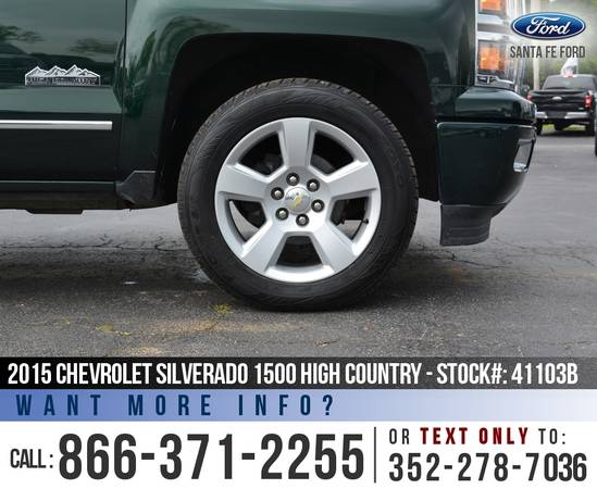 2015 Chevy Silverado 1500 High Country Leather Seats for sale in Alachua, FL – photo 8