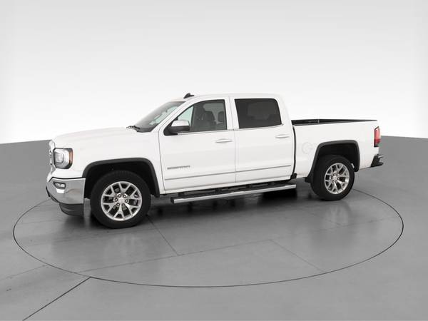 2018 GMC Sierra 1500 Crew Cab SLT Pickup 4D 5 3/4 ft pickup White -... for sale in Fort Collins, CO – photo 4