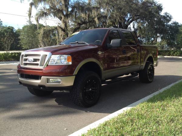 2005 Ford F-150 4X4 King Ranch.Lifted.Low Mileage. - cars & trucks -... for sale in Sarasota, FL – photo 8