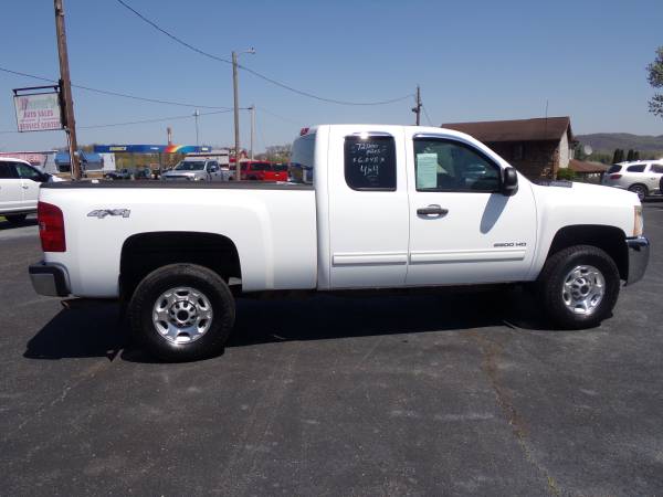 2010 chevy 2500 ext cab 6 0 4x4 72, 000 miles - - by for sale in selinsgrove,pa, PA – photo 4