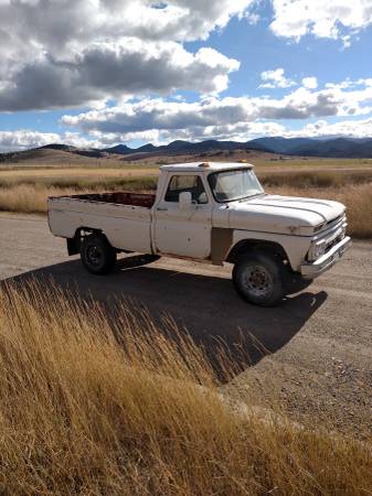 1965 GMC 3/4 ton 4x4 - cars & trucks - by owner - vehicle automotive... for sale in Anaconda, MT – photo 4