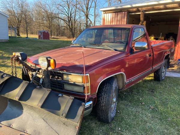 1990 Chevy 2500 4x4 - cars & trucks - by owner - vehicle automotive... for sale in West Branch, MI – photo 3