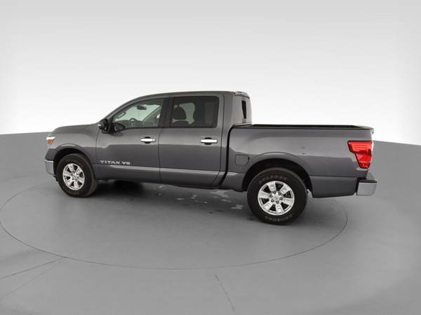 2019 Nissan Titan Crew Cab SV Pickup 4D 5 1/2 ft pickup Gray -... for sale in Bakersfield, CA – photo 6