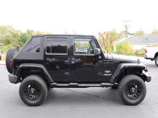 2014 Jeep Wrangler Unlimited SAHARA BRAND NEW TOP AFTERMARKET WHEELS... for sale in Plaistow, ME – photo 12