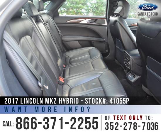 2017 LINCOLN MKZ HYBRID SELECT Bluetooth, SYNC, Touchscreen for sale in Alachua, FL – photo 16