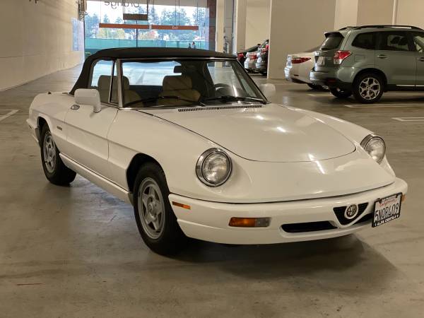 1991 Alfa Romeo Spider 5 Speed manual 88k Miles - - by for sale in Sunnyvale, CA – photo 3