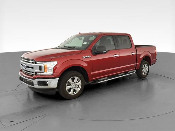 2018 Ford F150 SuperCrew Cab XLT Pickup 4D 5 1/2 ft pickup Red - -... for sale in Altoona, PA – photo 3