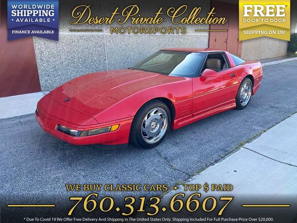 1992 Chevrolet Corvette 19k Miles 2nd Owner , Loaded Coupe at for sale in Other, NC