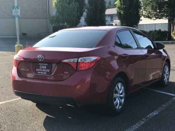 2014 TOYOTA COROLLA L (4 CYLINDERS) (CLEAN TITLE) for sale in Portland, OR – photo 6