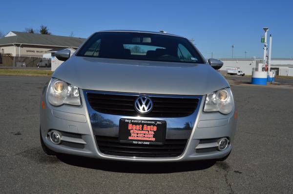 2010 VOLKSWAGEN EOS TURBO POWER CONVERTIBLE TOP LOW MILES - cars & for sale in MANASSAS, District Of Columbia – photo 2
