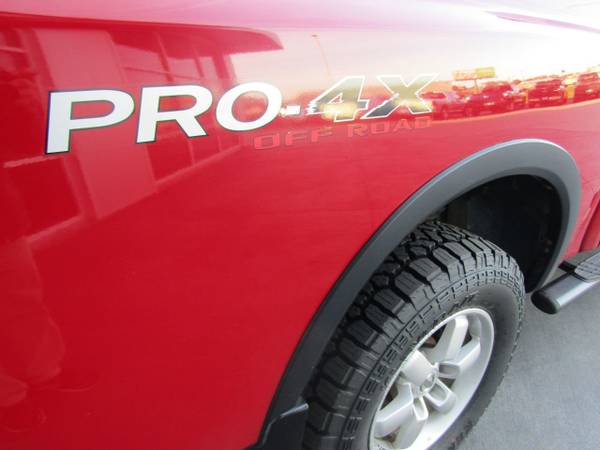 2011 Nissan Titan 4WD Crew Cab SWB PRO-4X Red for sale in Omaha, NE – photo 15