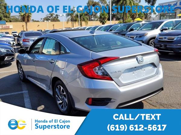 2017 Honda Civic Sedan EX Great Internet Deals On All Inventory -... for sale in El Cajon, CA – photo 14
