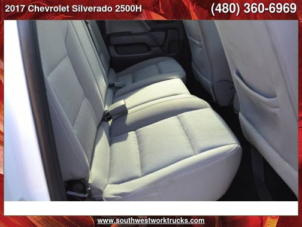 2017 Chevrolet Silverado 2500HD 2WD Double Cab Long Bed Work Truck -... for sale in mesa, TX – photo 12
