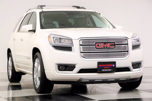 HEATED COOLED LEATHER! 2015 GMC ACADIA DENALI AWD SUV White for sale in clinton, OK – photo 21