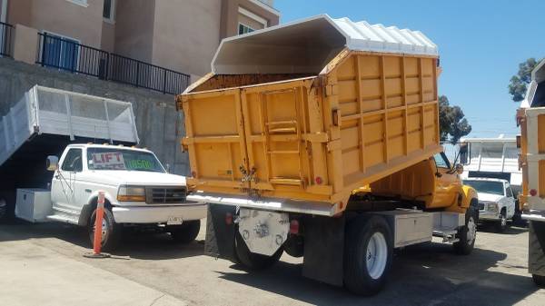 2002 CHEVY C7500, CHIPPER DUMP, GAS! 44K LOW MILES! I FINANCE - cars... for sale in Rosemead, CA – photo 3