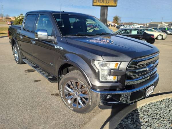 2015 Ford F-150 Lariat 4x4 4dr SuperCrew 5.5 ft. SB - cars & trucks... for sale in Faribault, MN – photo 2