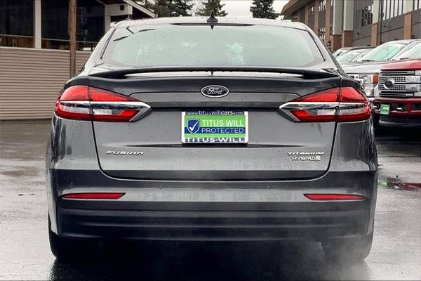 2019 Ford Fusion Hybrid Electric Titanium Sedan - - by for sale in Tacoma, WA – photo 4