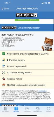 2011 Nissan Rouge SV - cars & trucks - by owner - vehicle automotive... for sale in Sunnyside, NY – photo 13