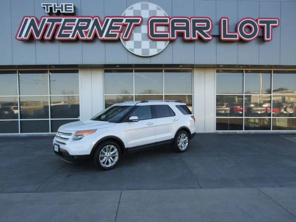 2014 *Ford* *Explorer* *4WD 4dr Limited* White Plati - cars & trucks... for sale in Omaha, NE