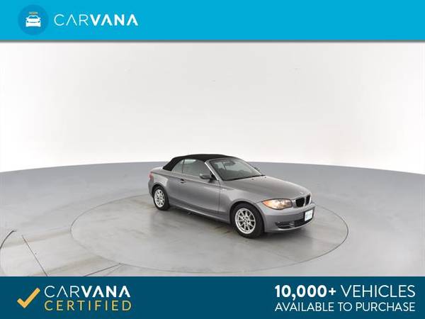 2011 BMW 1 Series 128i Convertible 2D Convertible Gray - FINANCE for sale in Atlanta, CA – photo 9