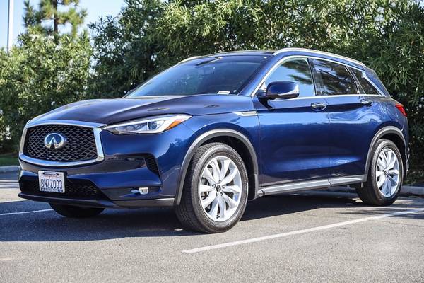 2019 INFINITI QX50 LUXE suv Hermosa Blue - - by dealer for sale in Livermore, CA – photo 3