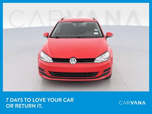 2015 VW Volkswagen Golf SportWagen TDI S Wagon 4D wagon Red for sale in Other, OR – photo 13