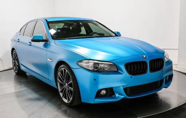 2015 BMW 5 SERIES 535i LEATHER BLUE WRAP NAVI EXTRA CLEAN L K for sale in Sarasota, FL – photo 14